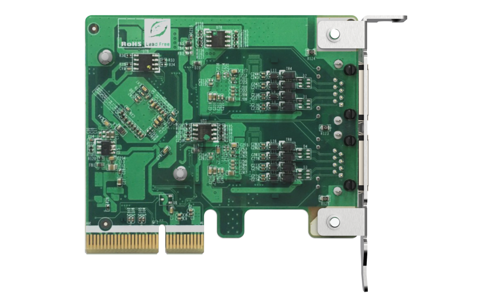 QNAP - QXG-2G2T-I225 - Dual port 2.5GbE 4-speed Network card