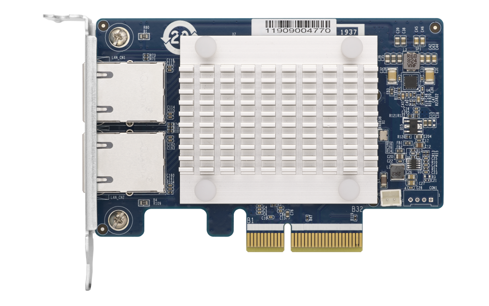 QNAP - QXG-5G2T-111C - Dual Port 5GbE multi-Gig Expansion Card;Aquantia AQC111C