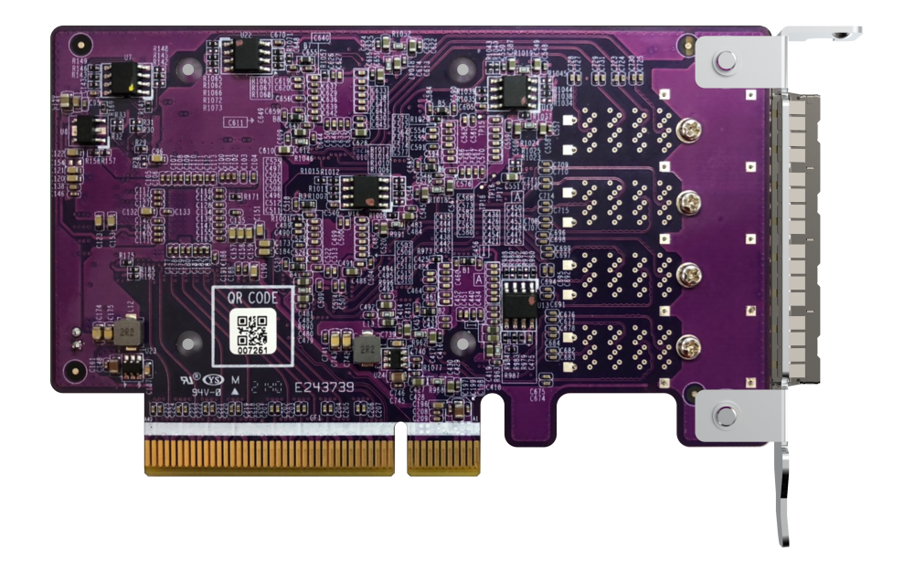 QNAP - QXP-1600eS-A1164 - 4-port miniSAS HD host bus adapter