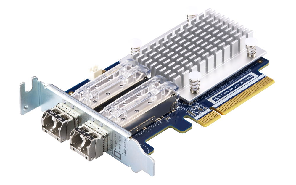 QNAP - QXP-16G2FC - 16G Fibre Channel Host Bus Adapter, 2 x transceivers are included