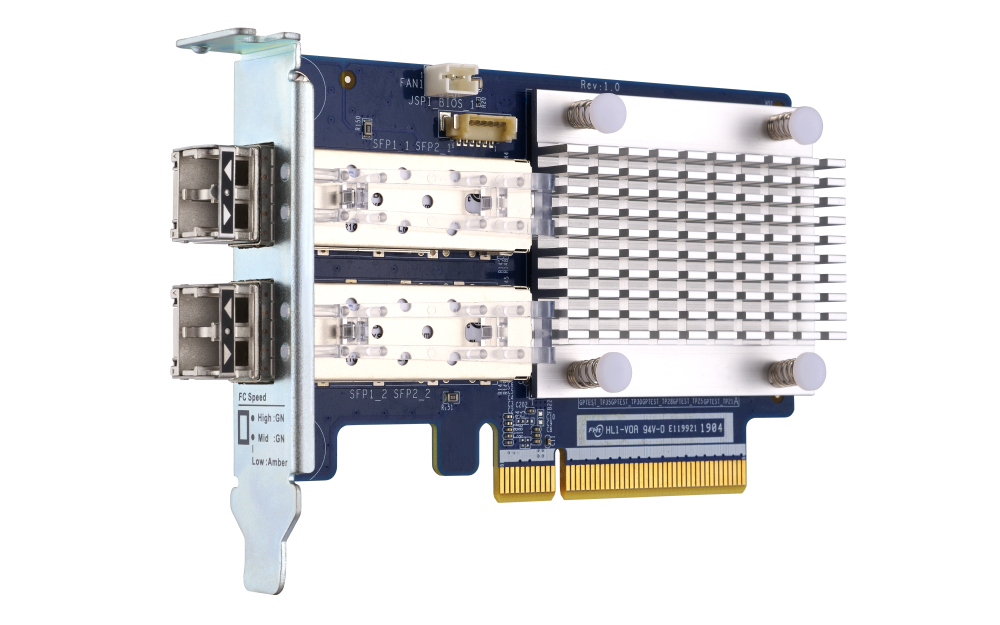 QNAP - QXP-32G2FC - 32G Fibre Channel Host Bus Adapter, 2 x Transceivers are Included
