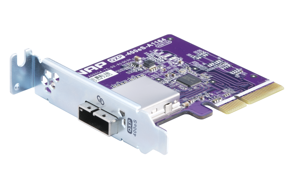 QNAP - QXP-400eS-A1164 - 1-port SFF-8088 SATA host bus adapter