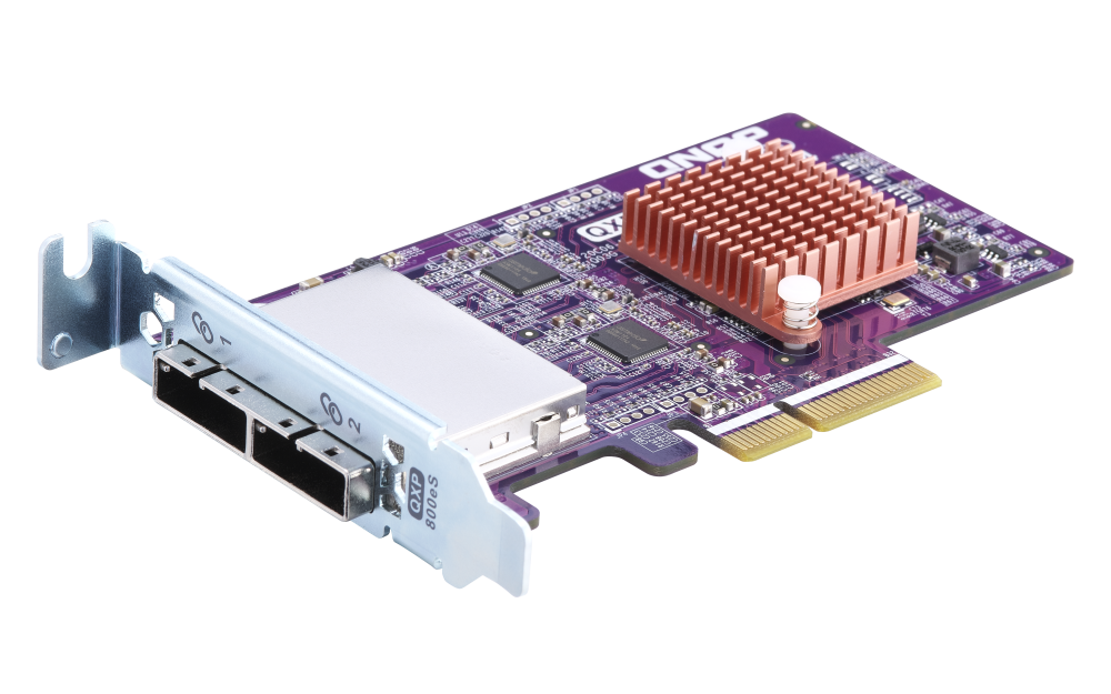 QNAP - QXP-800eS-A1164 - 2-port SFF-8088 SATA host bus adapter