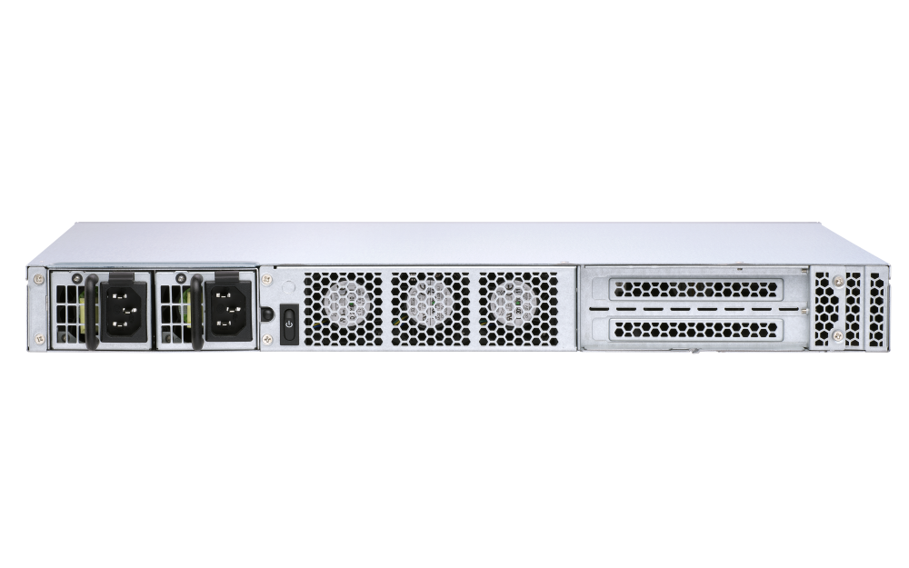 QNAP - QuCPE-7012-D2166NT-64G-US - QNAP Rackmount uCPE QuCPE-7012-D2166IT Intel Xeon D-2166IT 12C/24T 2.0 GHz, up to 3GHz, 64GB DDR4 ECC RAM, 4* 10GbE (SFP+), 8*2.5GbE