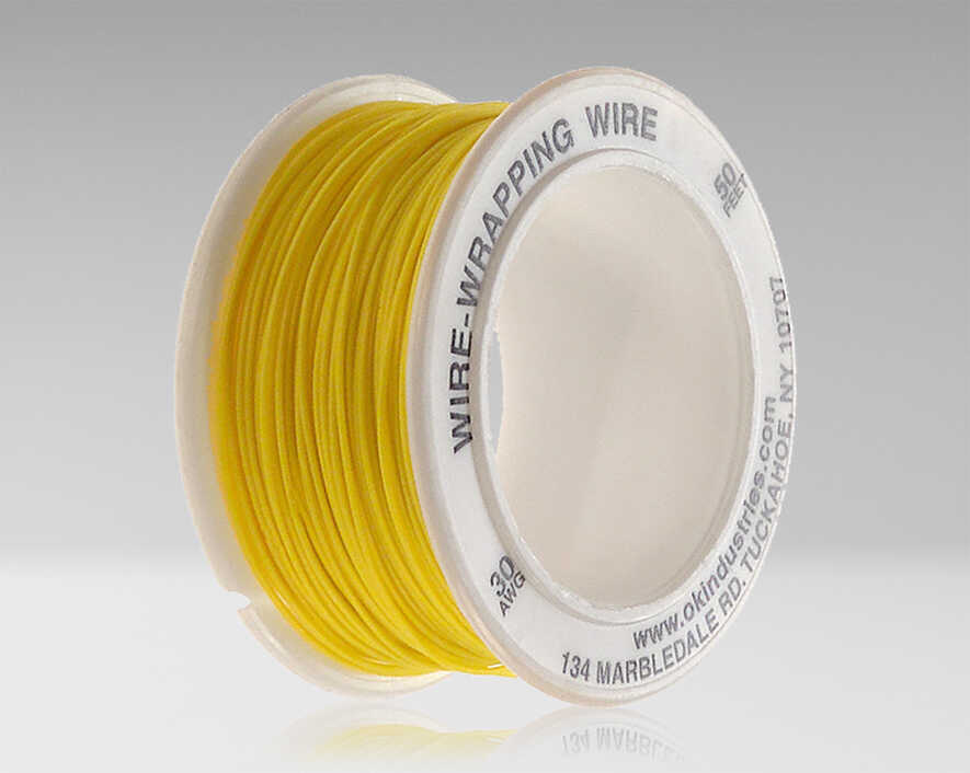 Jonard Tools - R-30Y-0050 - Wire 30 Awg Yellow 50 Ft