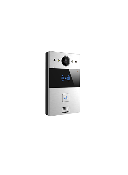 Akuvox - R20A On-Wall - SIP Intercom with One Button (Video & Card Reader)