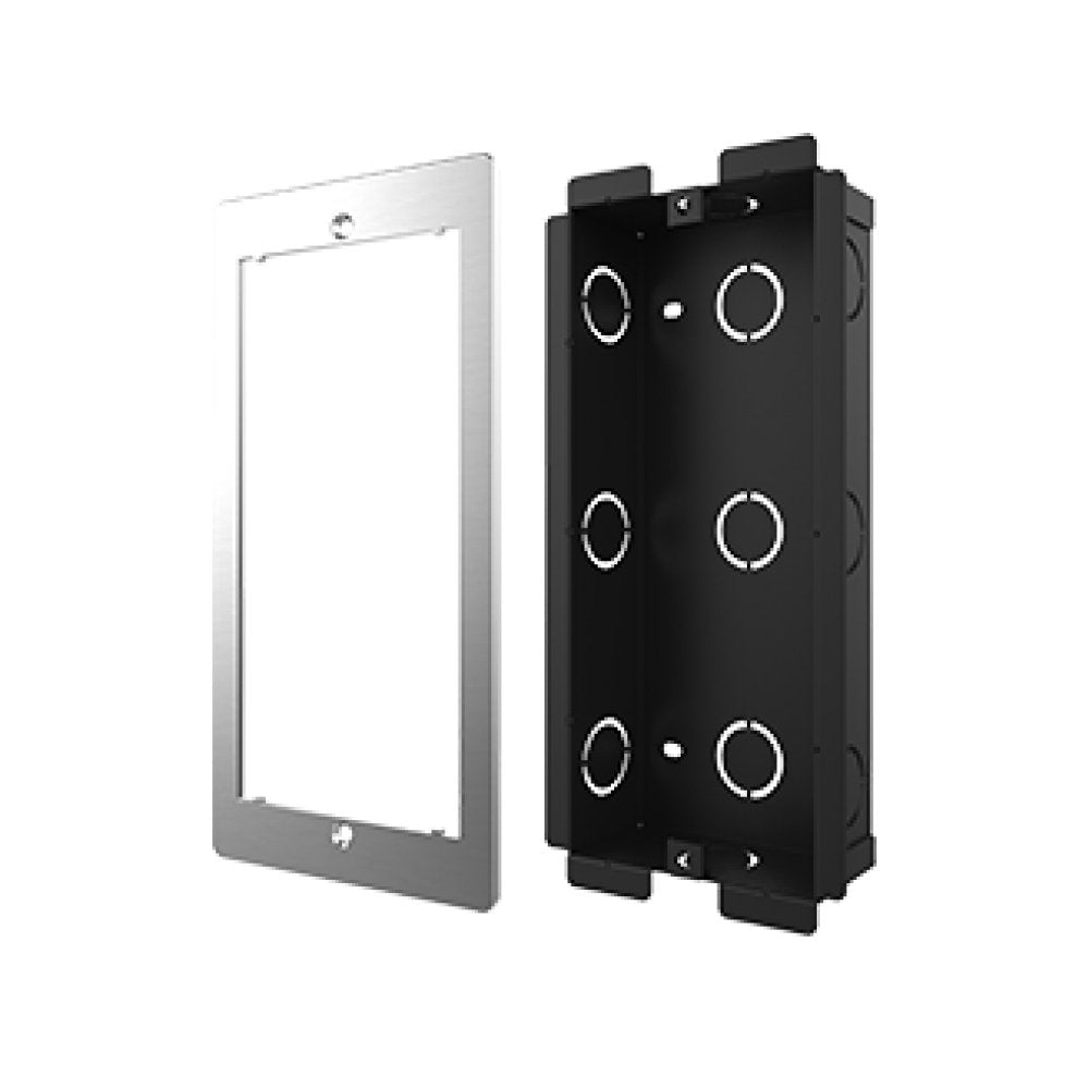 Akuvox - R20B In-wall  (Two Buttons) - SIP Intercom with TWO (2) Buttons (Video & Card reader)-Two Buttons