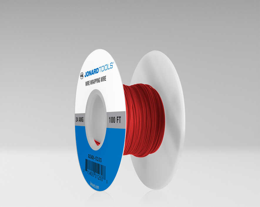 Jonard Tools - R24R-0100 - Wire 24 Awg Red 100 Ft