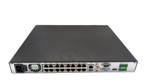 Luminys - R52-16PA4 - R5 Mainstream Series NVR, 32MP 16 Channel 1U 16-Port PoE, 2SATA, Analytics by Recorder, LumiPower, LumiSearch+ , 4TB