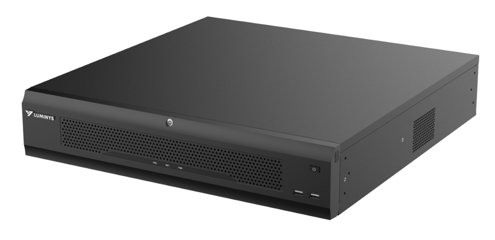 Luminys - R68-32NA4 - R6 Extreme Series NVR, 32MP 32 Channel 2U Dual NIC, 8SATA, Analytics by Recorder Including Metadata, LumiSearch Supported, 4TB