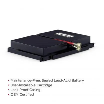 CYBERPOWER - RB0670X2 - Replacement Battery Cartridge for OR500LCDRM1U, 2 batteries, 6V/7AH, Sealed lead-acid, 18 month warranty