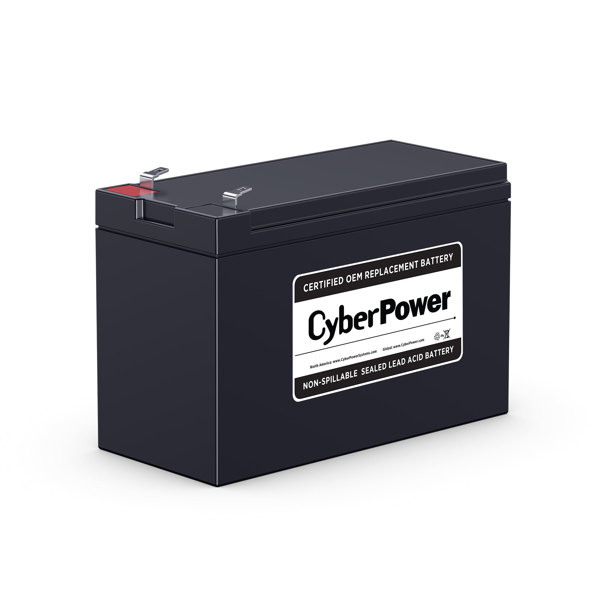 CYBERPOWER - RB1270B - CyberPower RB1270B UPS Replacement Battery Cartridge 18-Month Warranty