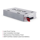 CYBERPOWER - RB1270X4E - Replacement Battery Cartridge for OR1500PFCRT2U, 4 batteries, 12V/7AH, Sealed lead-acid, 18 month warranty