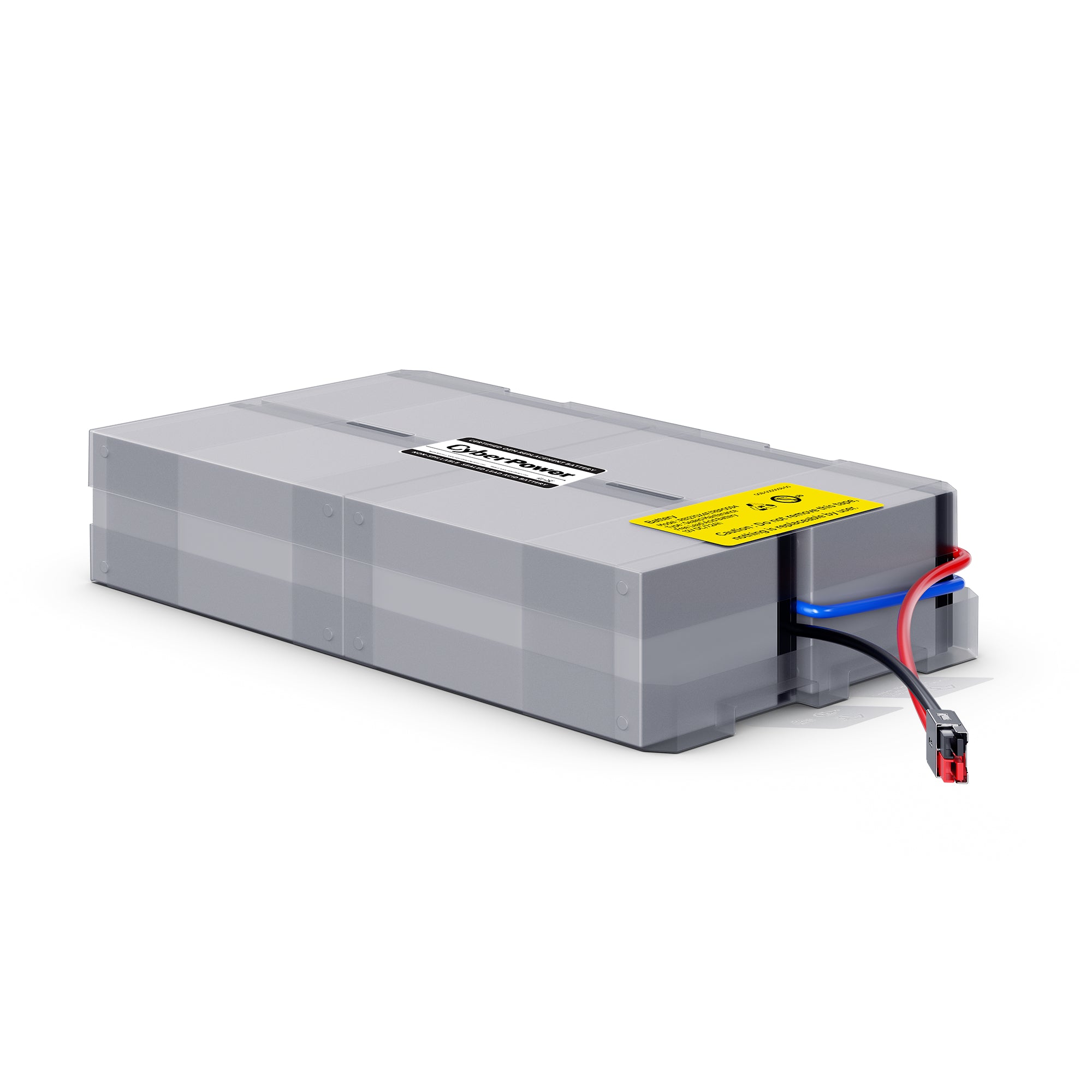 CYBERPOWER - RB1270X4F - REPLACEMENT BATTERY CARTRIDGE, 4 BATTERIES, 12V/7AH, SEALED LEAD-ACID, 18 MONTH WARRANTY
