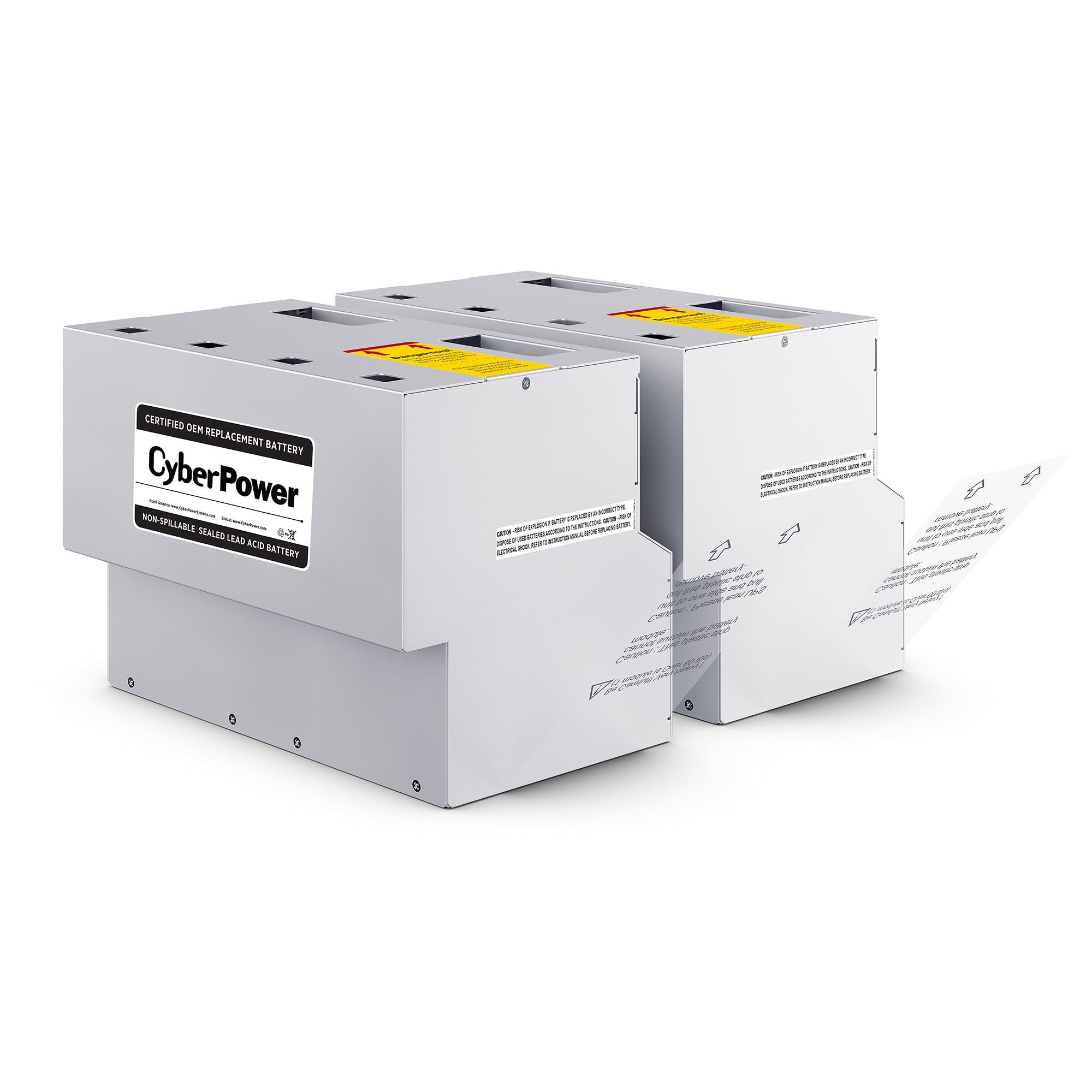CYBERPOWER - RB1290X16 - Replacement Battery Cartridge for PR5000LCDRTXL5U & PR6000LCDRTXL5U, 16 batteries, 12V/9AH, Sealed lead-acid, 18 month warranty