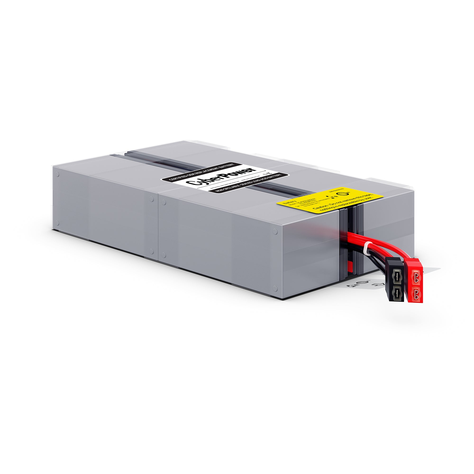 CYBERPOWER - RB1290X4H - Replacement Battery for OR2200PFCRT2U, 4 Batteries, 12V/9Ah, Sealed Lead-Acid, 18 Month Warranty