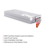 CYBERPOWER - RB1290X6D - Replacement Battery Cartridge for BP144VL2U01, 18 Month Warranty