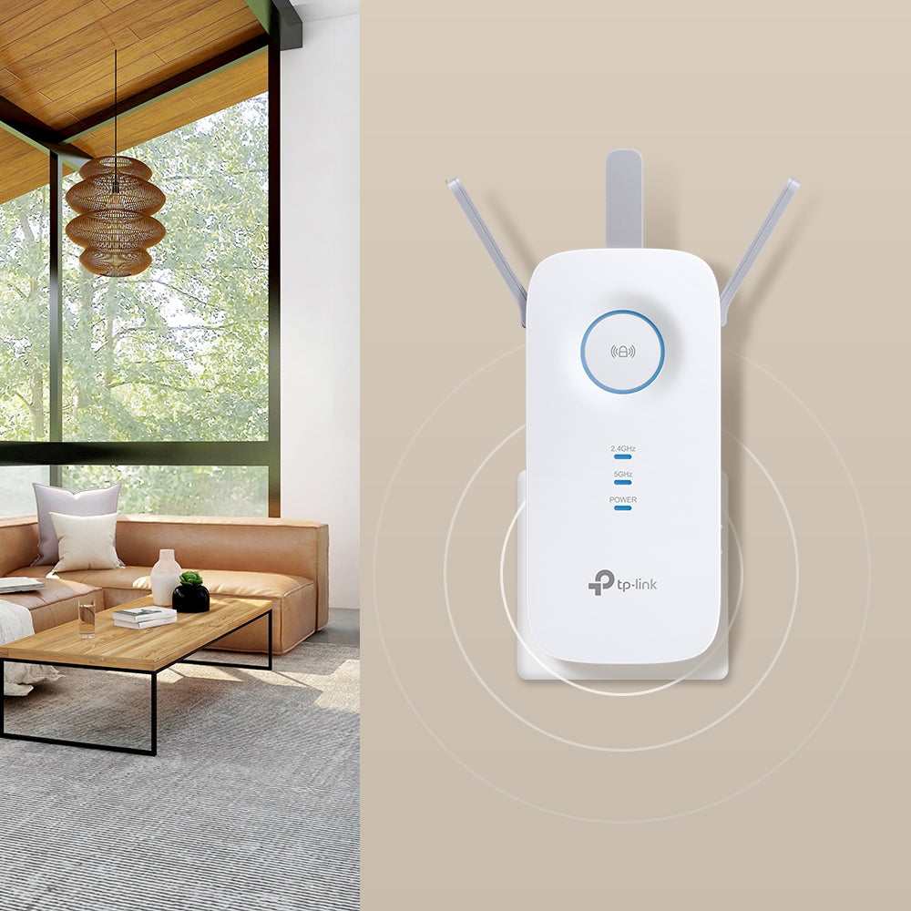 TP-Link - RE550 - AC1900 Wi-Fi Range Extender