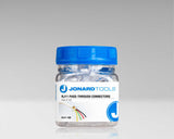 Jonard Tools - RJ11-100 - RJ11 Pass-Through Connectors (Pack of 100)