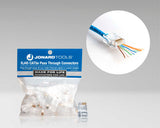 Jonard Tools - RJ45-525 - RJ45 Cat5/5e Connectors, 25 pcs