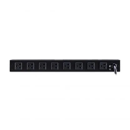 CYBERPOWER - RKBS15S4F8R - 3600 J, 120 V, NEMA 5-15P plug, 12 NEMA 5-15R (4 front, 8 rear), 15 ft cord, Limited lifetime warranty