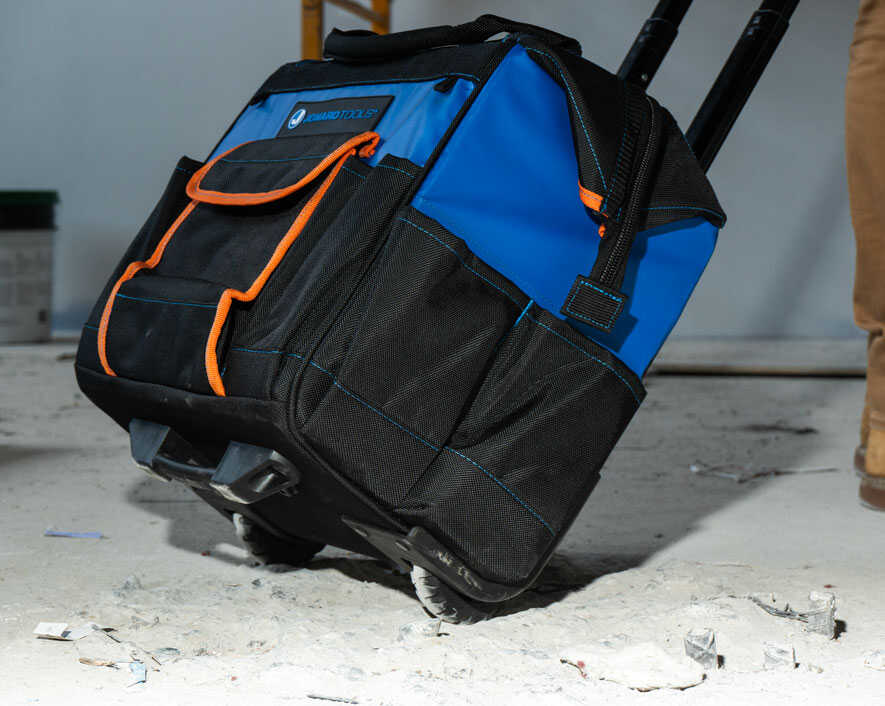 Jonard Tools - RTB-18 - Professional Rolling Tool Bag, 18 Pockets, 16