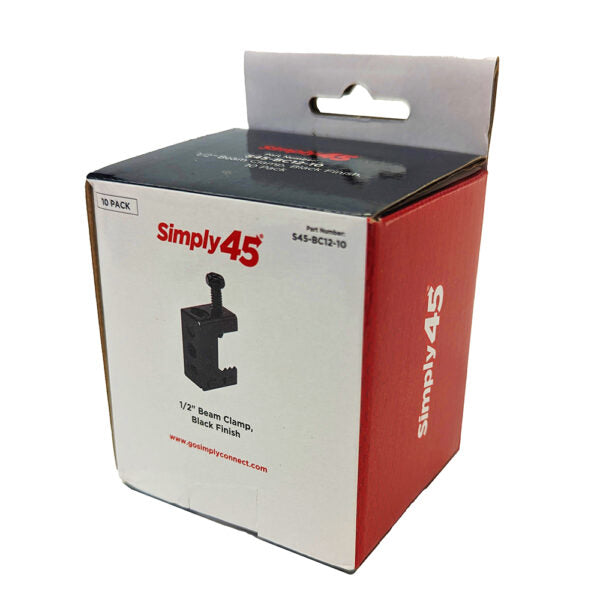 GoSimplyConnect - S45-BC12-10 - Beam Clamps For Flanges 1/8