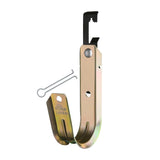 GoSimplyConnect - S45-JHW32-10 - Batwing J Hooks, Size 2" with Retainer Pin - 10 pc/Inner Box