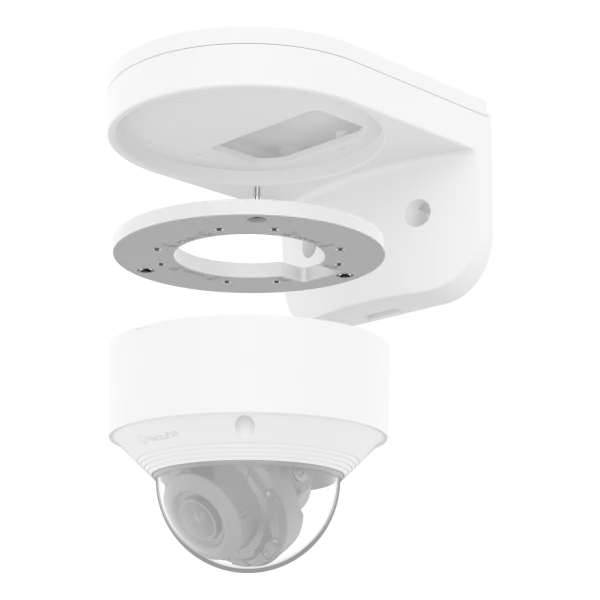 Hanwha - SBD-137WMA - Wall adaptor plate to make a Q-Core camera compatible with SBP-137WMW and SBP-137WMW1