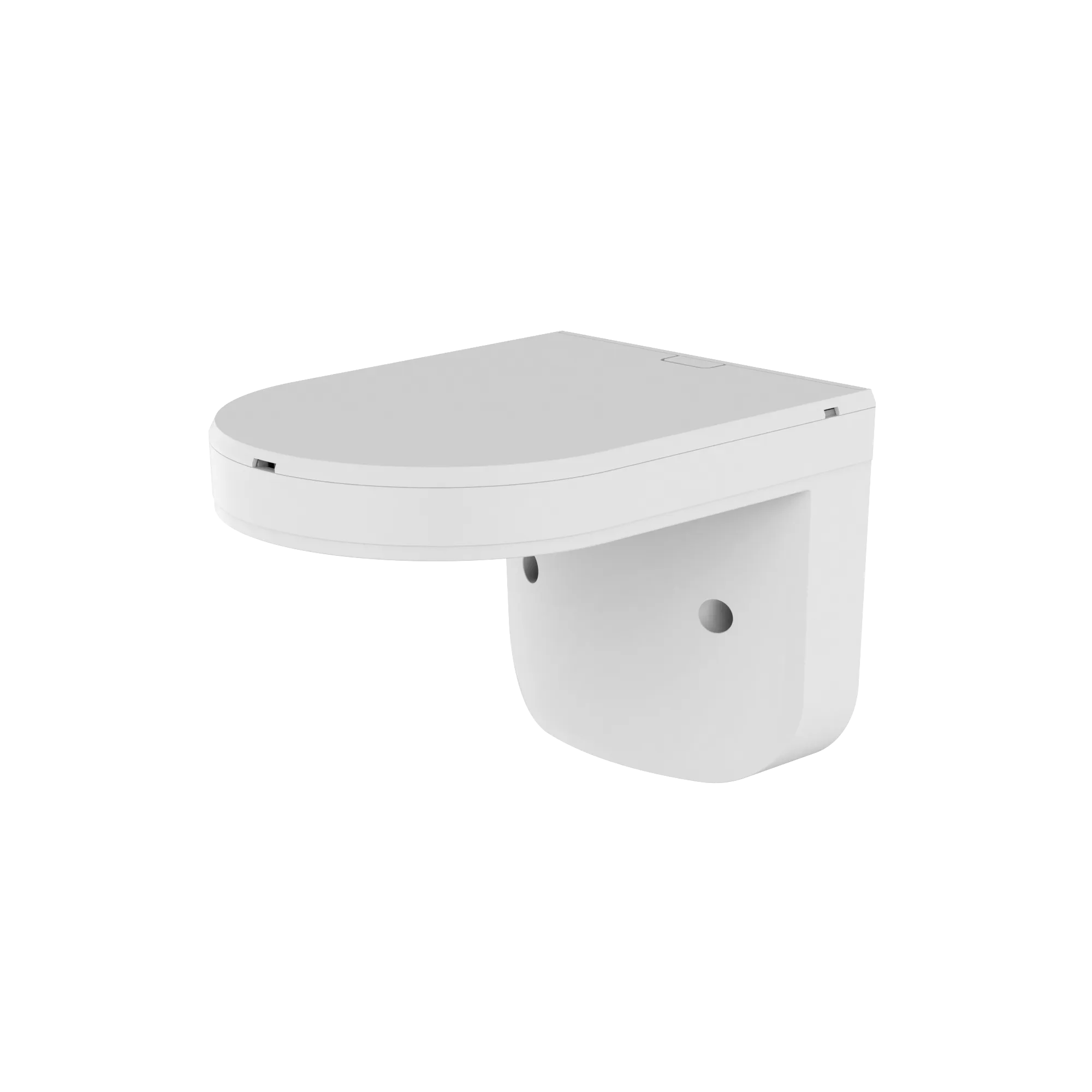 Hanwha - SBP-125WMW1 - Wall/Pole mount for: QNV-C8011R/C8012/C9011R, QND-6011/6021/8011/8021, QND-6012R/6022R,
 QND-6082R, QNE-8011R/8021R, LND-6012R/6022R/6072R, QND-7012R/7022R/7082R (Stainless steel straps are NOT included, compatible with SBP-150