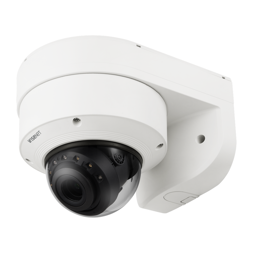 Hanwha - SBP-160WMW1 - Wall mount Compatible models: XND-C6083RV/C7083RV/C8083RV/C9083RV, XND-6083RV/8083RV/9083RV, XNV-C6083R/C7083R/C8083R/C9083R, XND-8082RV/9082RV, XNF-9010RV/9013RV, PND-A6081RV/A9081RV