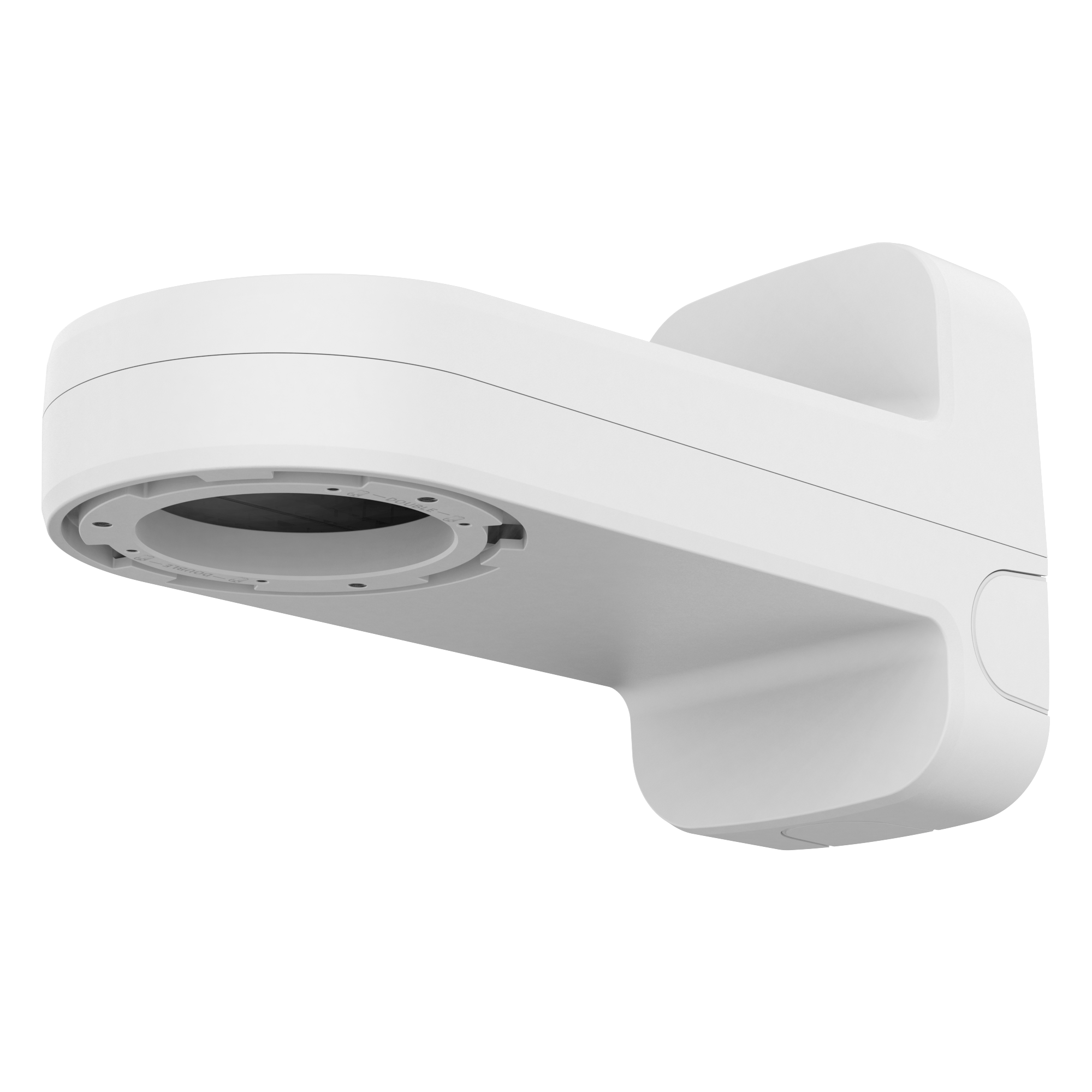 Hanwha - SBP-250WMW - Wall Mount White Compatible with 
 1. Camera Direct
  : QNV-C8083R/C9083R, XND-C6083RV/C7083RV/C8083RV/C9083RV, XNV-C6083R/C7083R/C8083R/C9083R, XND-6083RV/8083RV/9083RV, XNV-6083R/8083R/8093R/9083R, PNV-A9081R/A6081R/A6081R-E1T