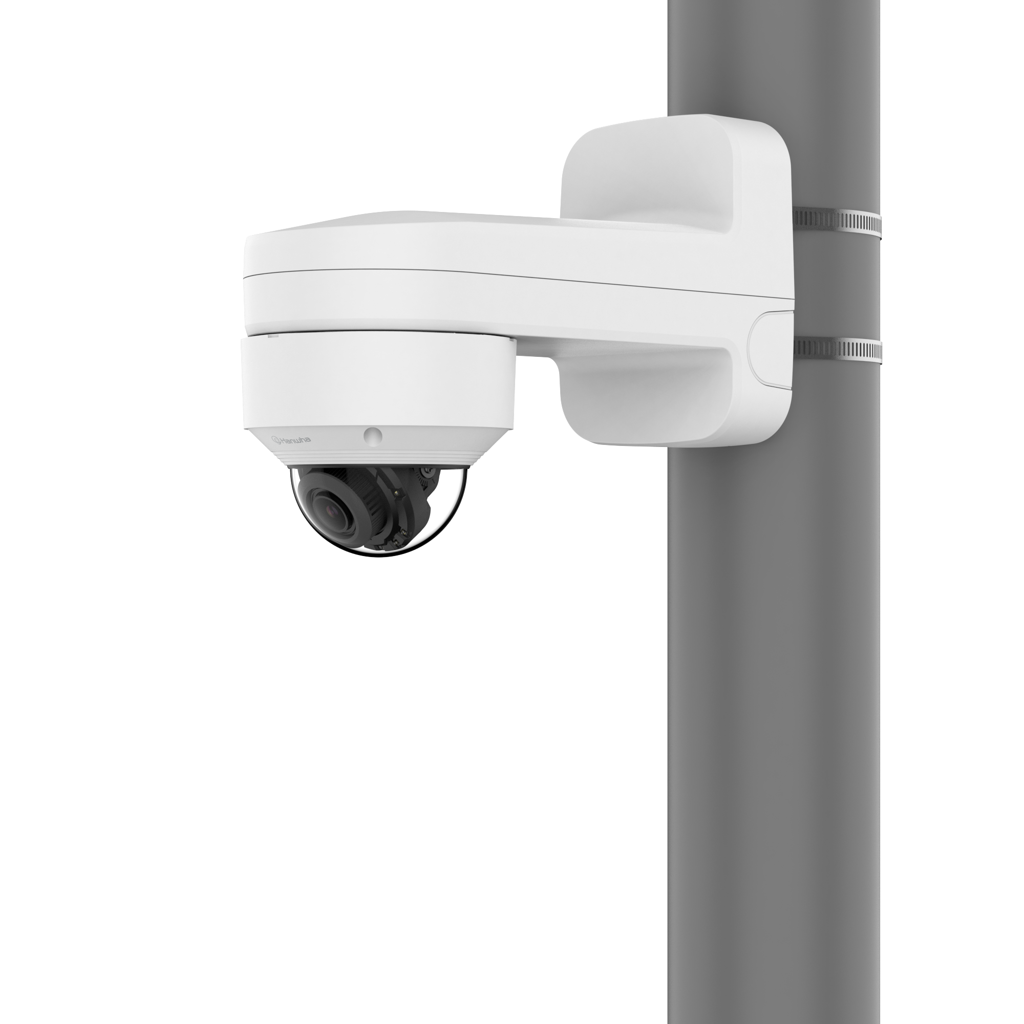 Hanwha - SBP-250WMW - Wall Mount White Compatible with 
 1. Camera Direct
  : QNV-C8083R/C9083R, XND-C6083RV/C7083RV/C8083RV/C9083RV, XNV-C6083R/C7083R/C8083R/C9083R, XND-6083RV/8083RV/9083RV, XNV-6083R/8083R/8093R/9083R, PNV-A9081R/A6081R/A6081R-E1T