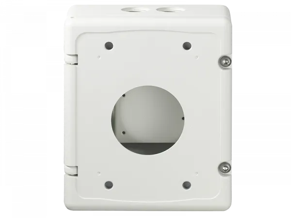 Hanwha - SBP-300NBW - Installation Back box compatible with (SBP-300WMW, SBP-300WMW1, SBP-300KMW, SBP-300PMW)