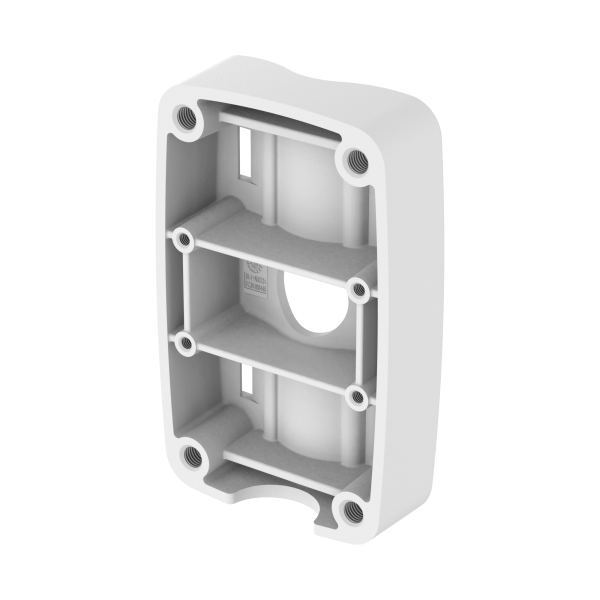 Hanwha - SBP-300PMW2 - Pole Mount Adapter Accessory, use with SBP-300WMW1, White color, made of aluminum