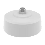 Hanwha - SBP-317HMWP - Hanging Cap Adapter with extra storage space. Can be used with PNM-9084RQZ / PNM-9084RQZ1 / PNM-9085RQZ / PNM-9085RQZ1. Mount screw size : PF 1 1/2", White