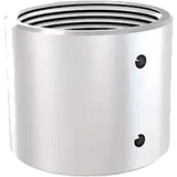 Hanwha - SBP-HCFW - 1.5” coupler, female thread on both sides, White