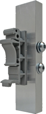 Hanwha - SBP-UDR - Universal DIN-Rail mount adapter kit that allow the Hanwha product to be mounted on the adaptor in a vertical axis configuration