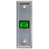 SECO-LARM - SD-7103GC-PEQ - Illuminated Green "PUSH-TO-EXIT" Button