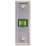 SECO-LARM - SD-7103GC-PTQ - Illuminated RTE Plate with Built-in Timer – Slimline