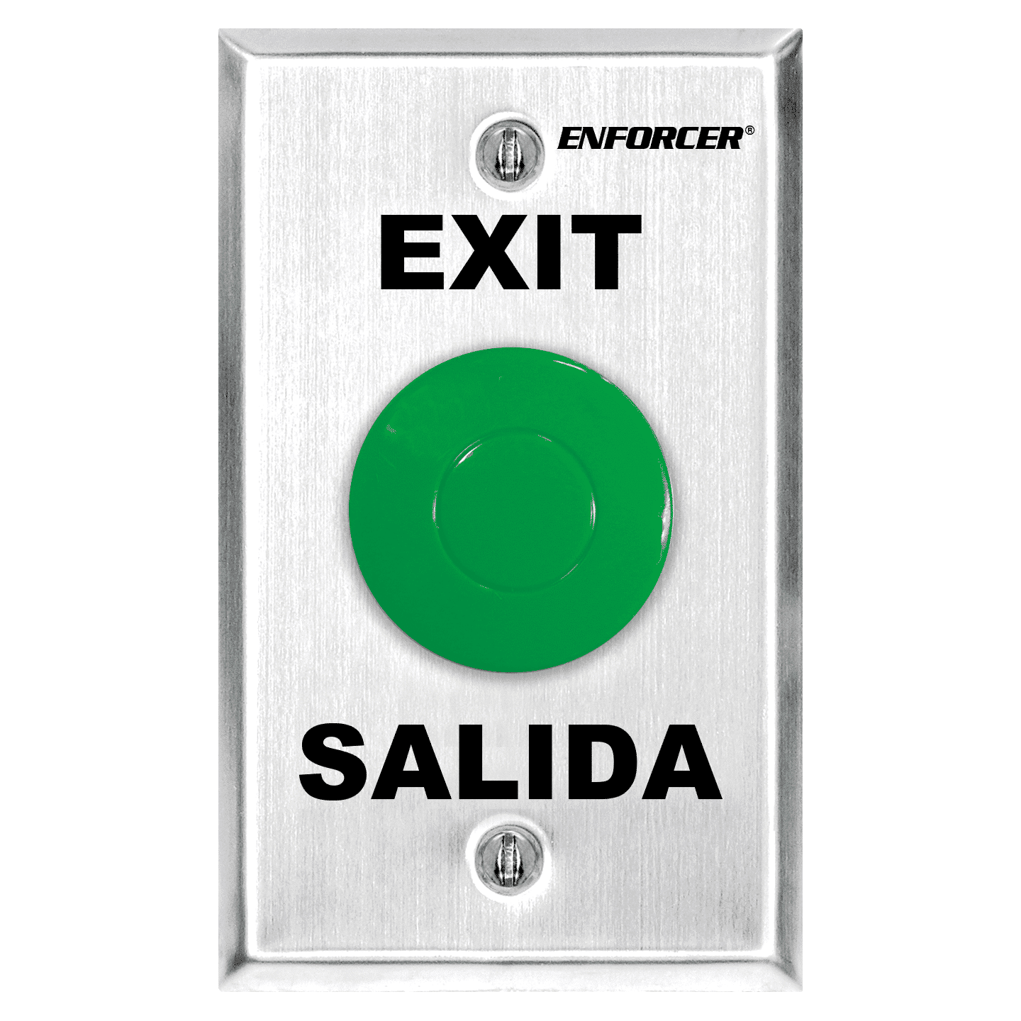 SECO-LARM - SD-7213-GSP - RTE Plate with Pneumatic Timer, Green