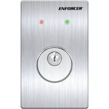 SECO-LARM - SD-72231-6MQ  - Maintained Single-Gang Mortise Cylinder Key Switch with LED