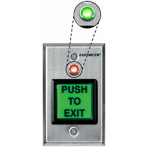SECO-LARM - SD-7623-GSTQ - Illuminated green 2