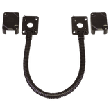 SECO-LARM - SD-969-M15Q/B - Stainless-steel armored door cord with removeable cover (Bronze), cord length 15" (39cm).