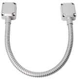 SECO-LARM - SD-969-S18Q - Armored door cord with aluminum end caps and 18” stainless-steel cable. Minimum order quantity of 10 pieces (price is for 1 pc).