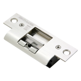 SECO-LARM - SD-995C-D3Q - No-Cut Door Strike.12/24 VDC. Fail-safe (door unlocks when power is lost) or fail-secure (door locks when power is lost) operation. UL listed. No horizontal or vertical adjustment possible.