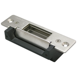 SECO-LARM - SD-995C - Electric Door Strike for metal-framed doors. 12VDC, Fail-safe (door unlocks when power is lost) or fail-secure (door locks when power is lost) operation. Indoor use only. ANSI-sized: 4⅞"x1¼"x1⅜", UL 294 & UL 1034 Listed