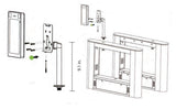 ZKteco USA - SF-Turnstile-Pole - SpeedFace Series readers