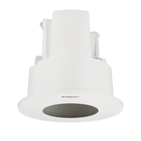 Hanwha - SHD-1128FPW - Plenum rated flush mount, white color. Compatible with: QNF-8010/9010, HCD-6010/6020R/7010RA/7020RA/7030RA, QND-6011/6021/8011/8021/6012R/6022R/6032R/ 7010R/7020R/7030R/8010R/8020R/8030R, LND-6012R/6022R/6032R, XND-6010/6020R/8