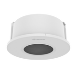 Hanwha - SHD-1400FPW - Plenum rated flush mount Compatible with QNV-C8083R/C9083R